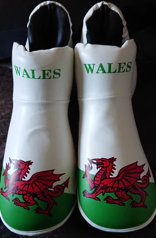 Welsh Flag boots