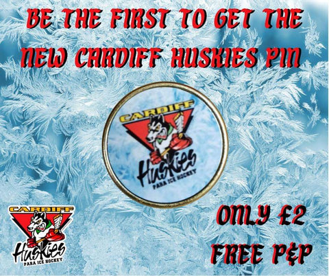 Cardiff Huskies Pin Badge