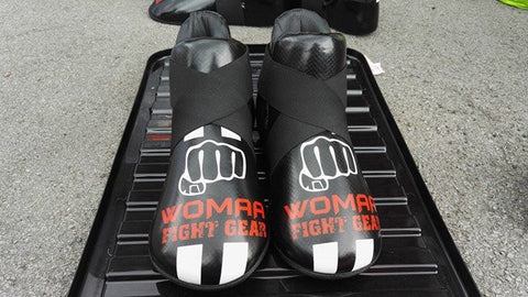 Womaa Fight Gear Boots Black/White/Red