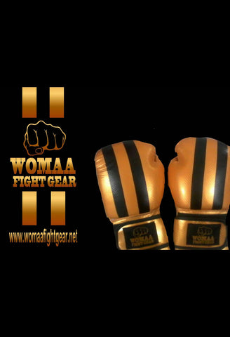 Gold 10oz Boxing Gloves