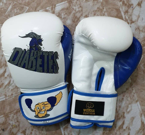 Diabetes 10oz Boxing Gloves