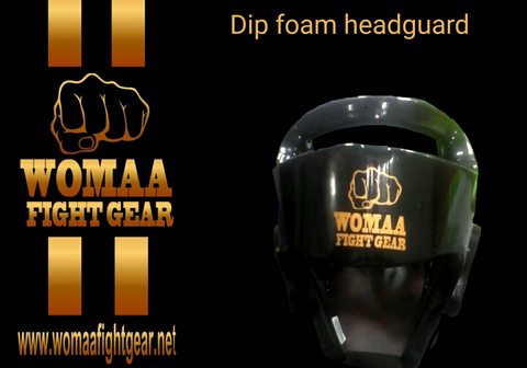 Dip foam headguard