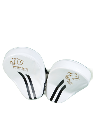 Womaa Fight Gear Focus Pads White/Gold